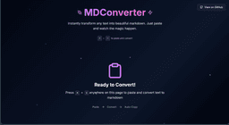 mdconverter preview