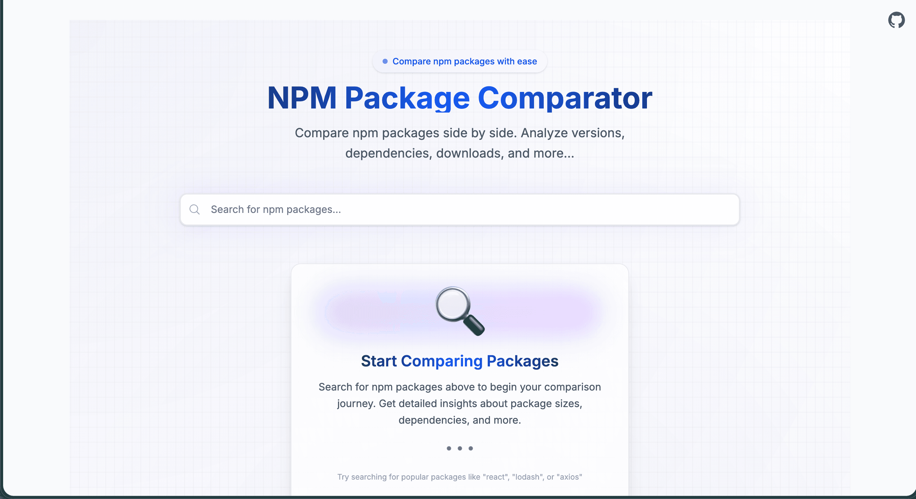 npm-compare