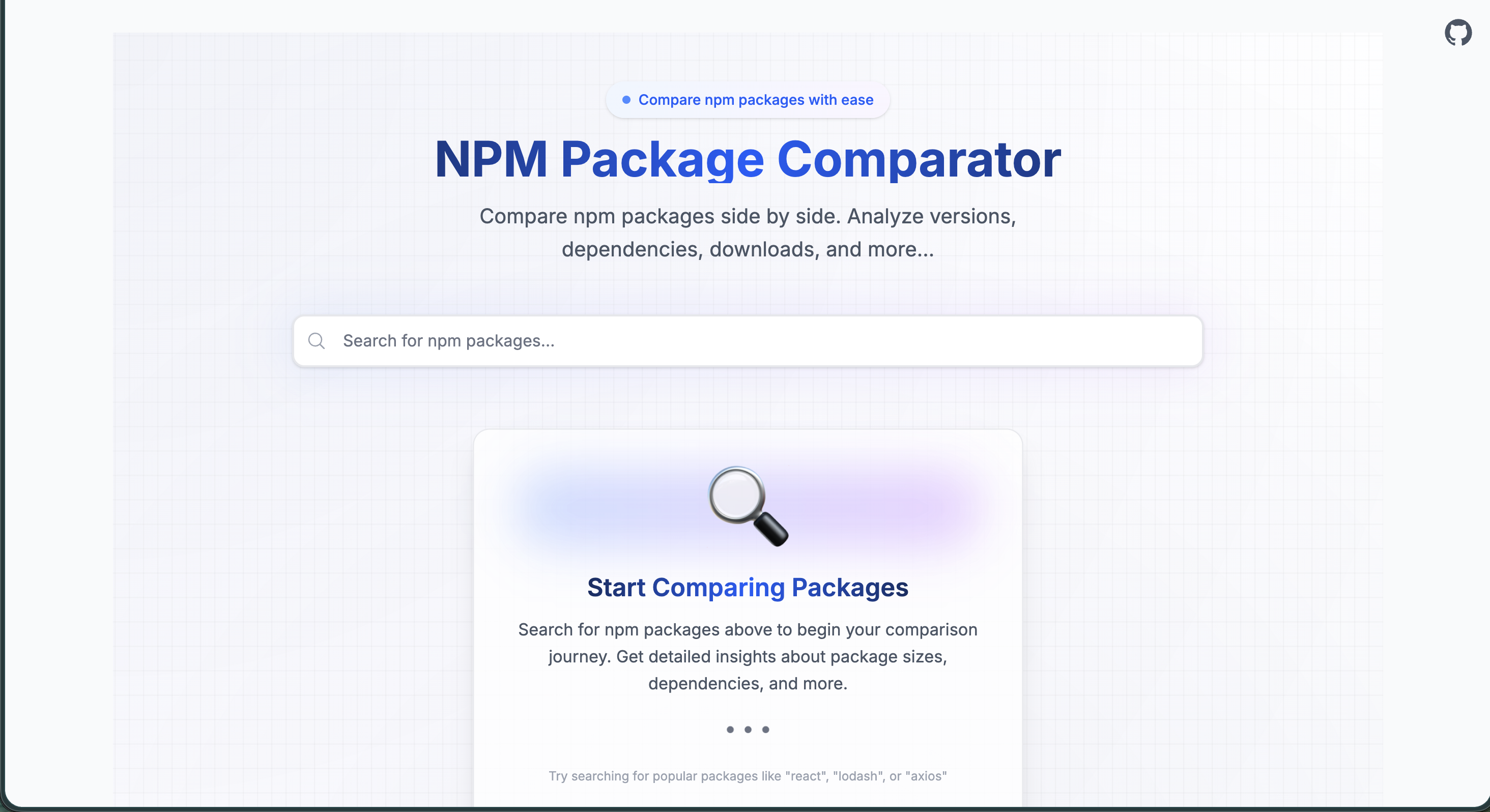 npm-compare